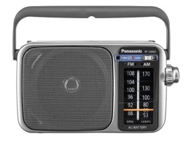  Panasonic Portable AM / FM Radio - Silver